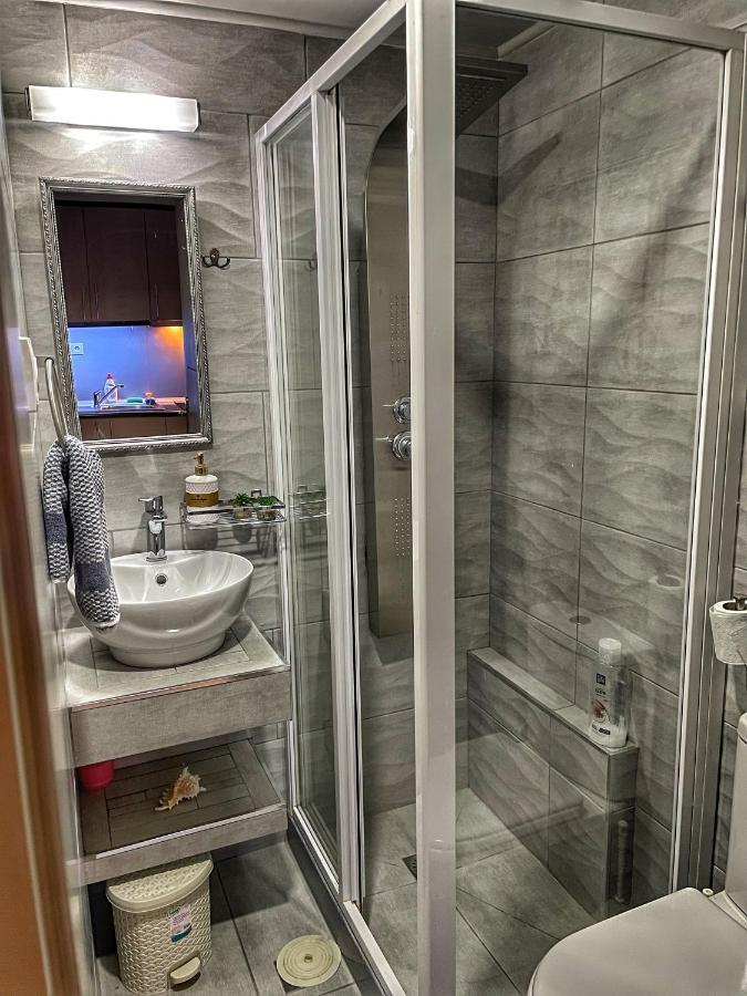 Seaview Apartment Tsoutsouros  Bagian luar foto